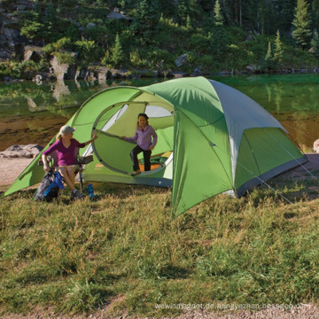 3-Personen-Doppelschicht-wasserdichtes Campingzelt-Rucksackwandern